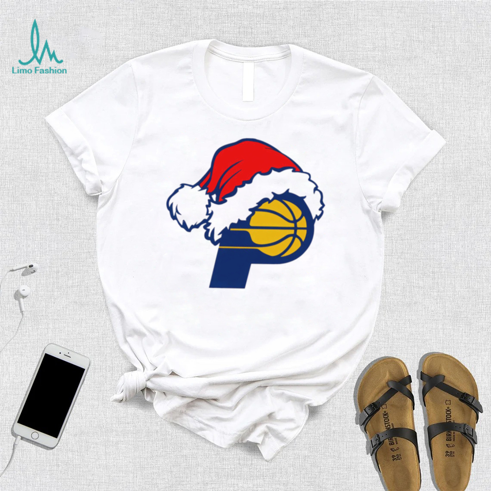 NBA Indiana Pacers basketball Santa hat logo shirt NBA Indiana Pacers basketball Santa hat logo shirt