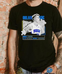 NBA Moritz Wagner Orlando Magic basketball player information paper shirt