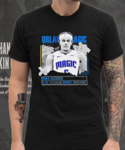 NBA Paolo Banchero Orlando Magic basketball player information paper shirt