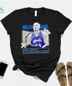 NBA Wendell Carter Jr Orlando Magic basketball player information paper shirt