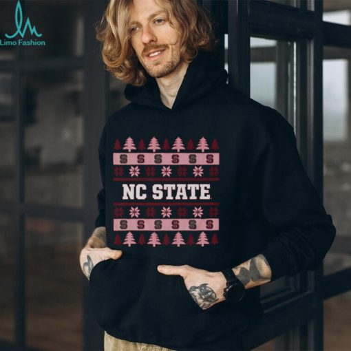 NC State Wolfpack Holiday Christmas Tree T Shirt