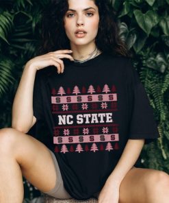 NC State Wolfpack Holiday Christmas Tree T Shirt
