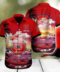 NC State Wolfpack NCAA Collection Custom Name Men And Women Sports Teams Hawaiian Shirt Gift