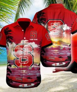 NC State Wolfpack NCAA Collection Custom Name Men And Women Sports Teams Hawaiian Shirt Gift