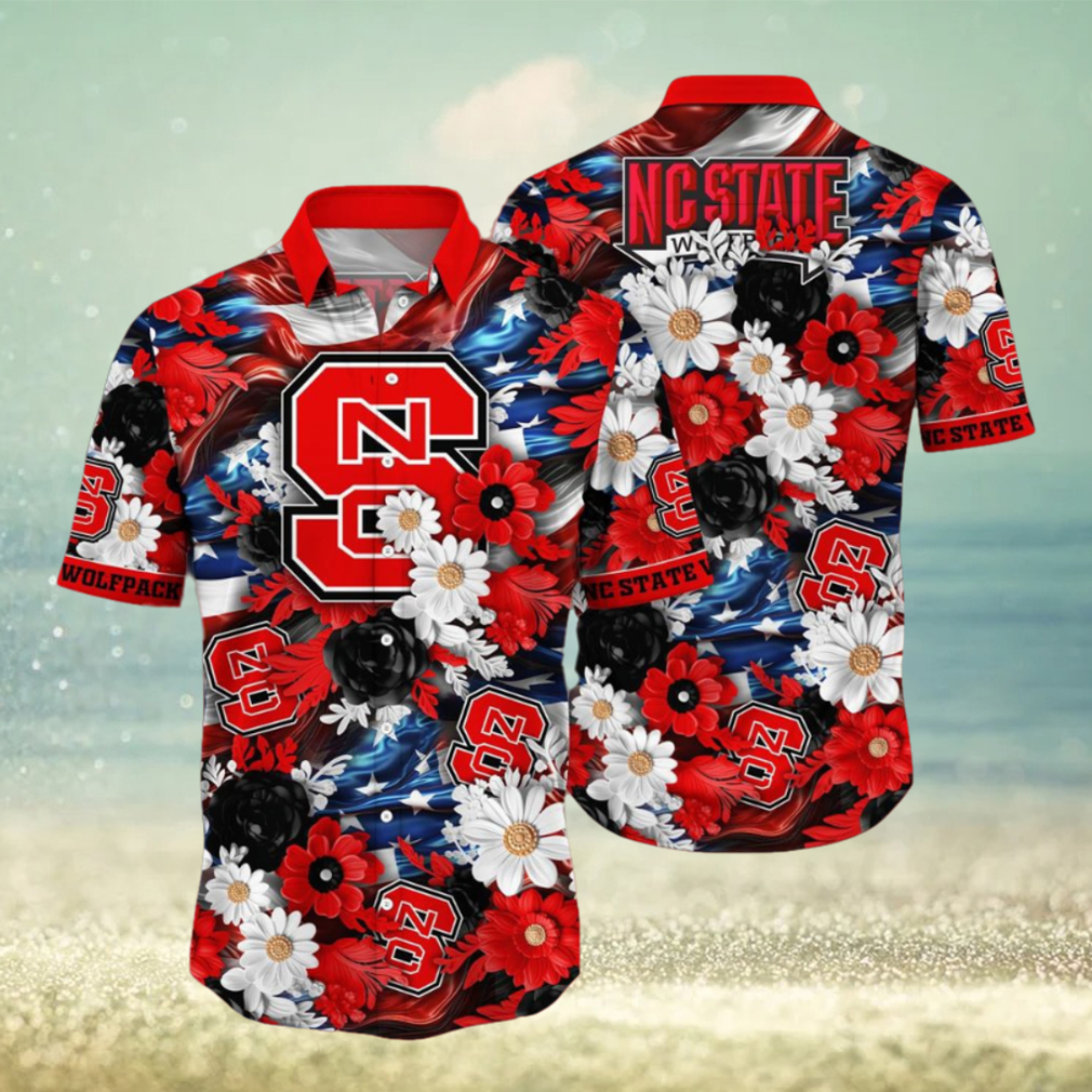 NC State Wolfpack NCAA3 Hawaii Shirt Independence Day NC State Wolfpack NCAA3 Hawaii Shirt Independence Day