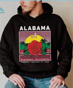 NCAA Alabama Crimson Tide 2024 Rose Bowl Game T Shirt