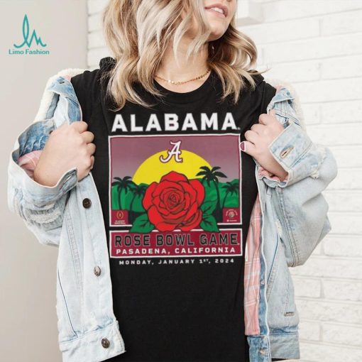 NCAA Alabama Crimson Tide 2024 Rose Bowl Game T Shirt