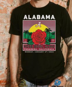 NCAA Alabama Crimson Tide 2024 Rose Bowl Game T Shirt