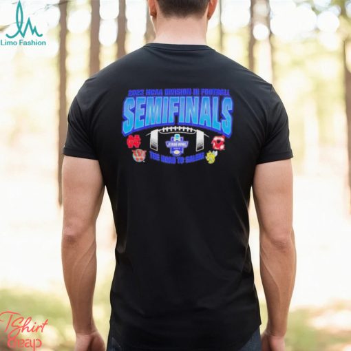 NCAA Division III Football Semifinals The Road To Salem 2023 Sport Teams Logo T Shirt