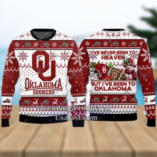 NCAA Oklahoma Sooners I’ve Been To Oklahoma Ugly Christmas Sweater