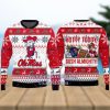 Bear Santa Penguin Full Printed Ugly Wool Sweater