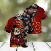 Wisconsin Badgers Hawaiian Shirt Mickey Love Surfing Trending Summer Gift