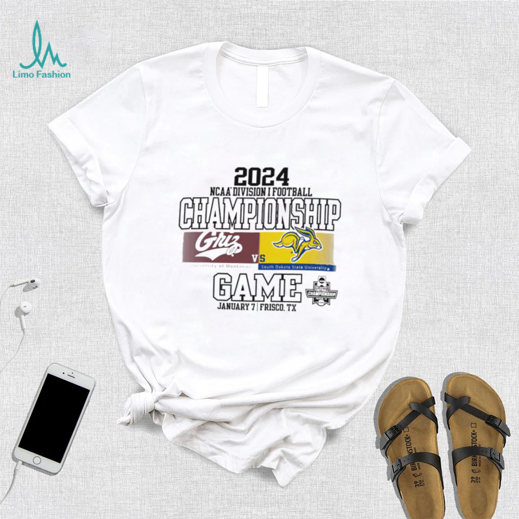 NCAA division I football championship game University of Montana vs South Dakota State Jackrabbits shirt NCAA division I football championship game University of Montana vs South Dakota State Jackrabbits shirt
