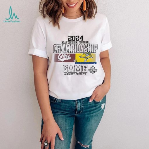 NCAA division I football championship game University of Montana vs South Dakota State Jackrabbits shirt