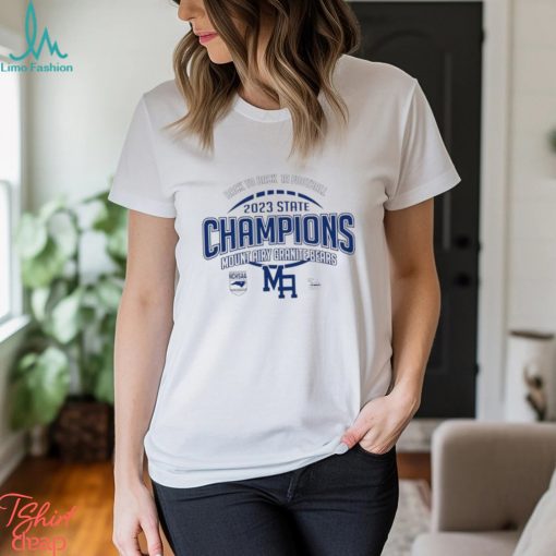 NCHSAA 1A Football 2023 State Champions Mount Airy Granite Bears Shirt