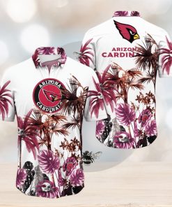 NFL Arizona Cardinals Hawaii Shirt Palm Tree Aloha Shirt For Fans