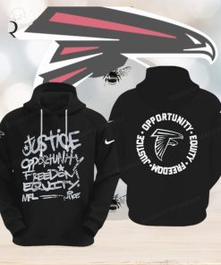 NFL Atlanta Falcons Justice Opportunity Equity Freedom Hoodie