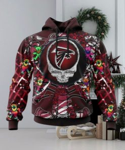 NFL Atlanta Falcons Mix Grateful Dead, Personalized Name & Number Specialized Concepts Kits 3D Hoodie