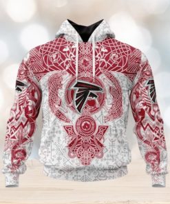 NFL Atlanta Falcons Norse Viking Symbols 3D Hoodie