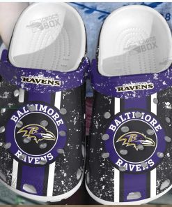 NFL Baltimore Ravens Game Day Crocs