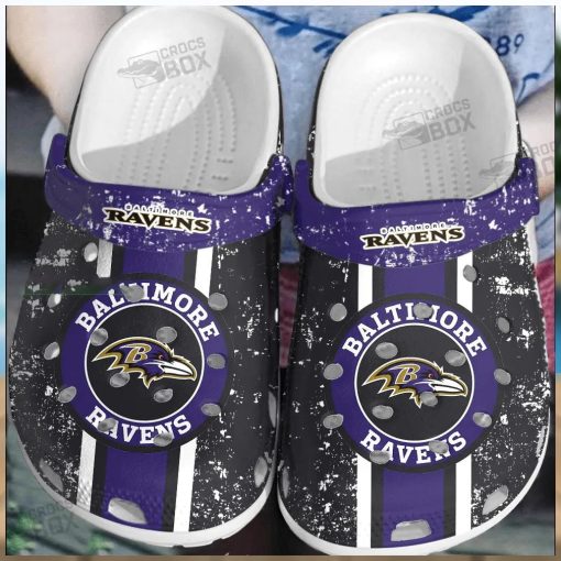 NFL Baltimore Ravens Game Day Crocs