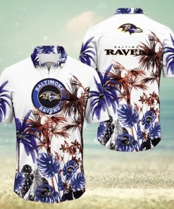 NFL Baltimore Ravens Hawaii Shirt Palm Tree Aloha Shirt For Fans