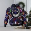 Cincinnati Bengals Joe Mixon 3D Hoodie