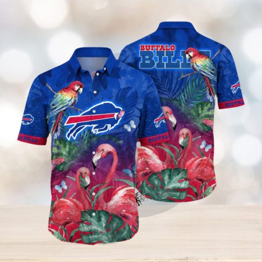 NFL Buffalo Bills Hawaii Shirt Flamingo And Flower Aloha Shirt