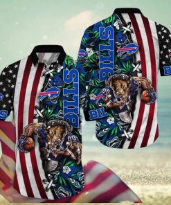 NFL Buffalo Bills Hawaii Shirt Mascot Aloha Summer Shirt