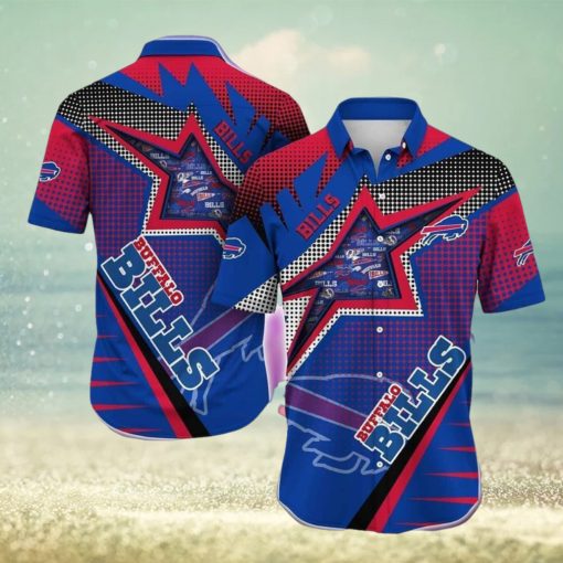 NFL Buffalo Bills Hawaiian Shirt Beach Gift For Dad