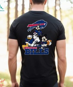 NFL Buffalo Bills Mickey Mouse Donald Duck Goofy Football T Shirt