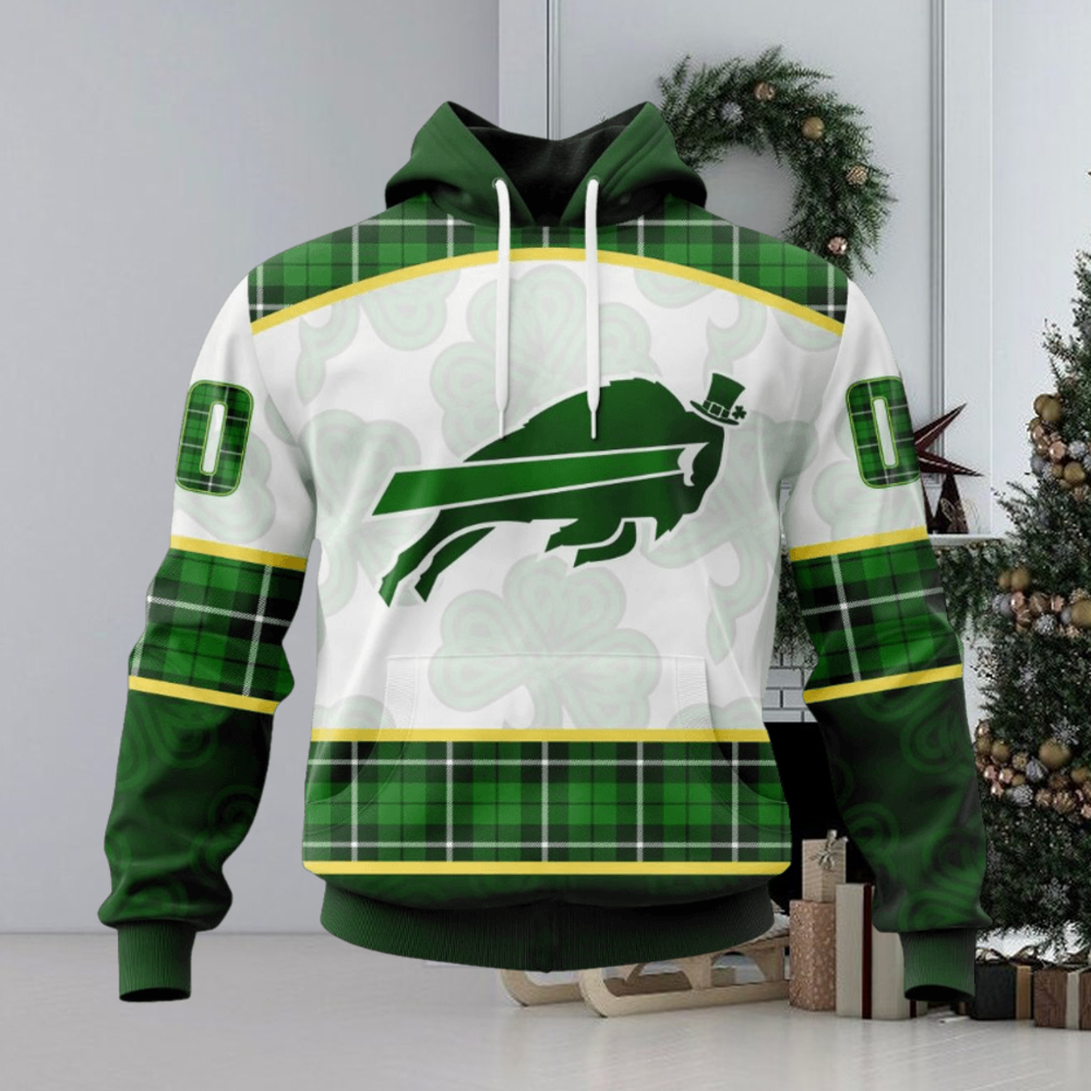 NFL Buffalo Bills Special Design For St. Patrick Day Hoodie NFL Buffalo Bills Special Design For St. Patrick Day Hoodie