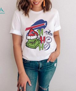 NFL Buffalo Bills football Grinch ho ho ho helmet logo shirt
