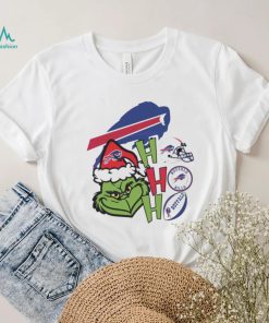 NFL Buffalo Bills football Grinch ho ho ho helmet logo shirt