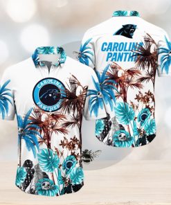 NFL Carolina Panthers Hawaii Shirt Palm Tree Aloha Shirt For Fans