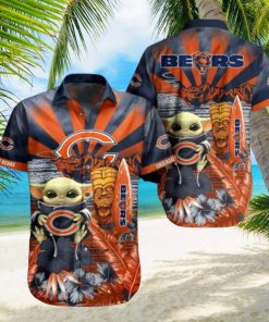 NFL Chicago Bears Baby Yoda Limited Edition Summer Hawaiian Shirt