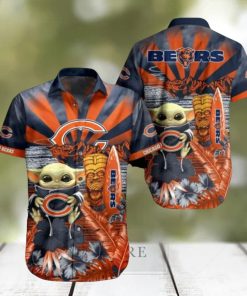 NFL Chicago Bears Baby Yoda Limited Edition Summer Hawaiian Shirt