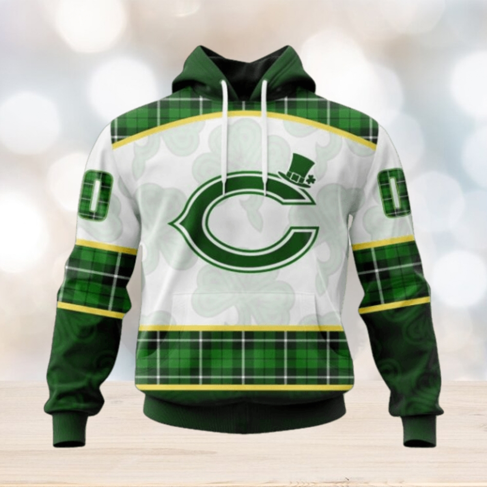 NFL Chicago Bears Special Design For St. Patrick Day Hoodie NFL Chicago Bears Special Design For St. Patrick Day Hoodie