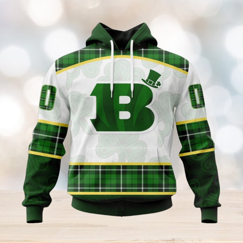 NFL Cincinnati Bengals Special Design For St. Patrick Day Hoodie NFL Cincinnati Bengals Special Design For St. Patrick Day Hoodie