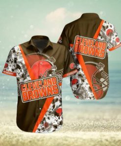 NFL Cleveland Browns Hawaiian Shirt Style Summer Trending