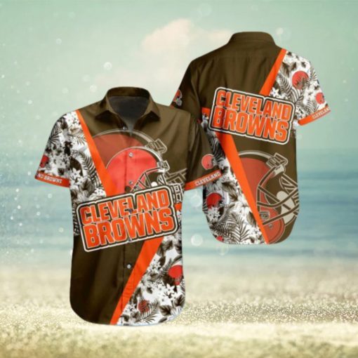 NFL Cleveland Browns Hawaiian Shirt Style Summer Trending