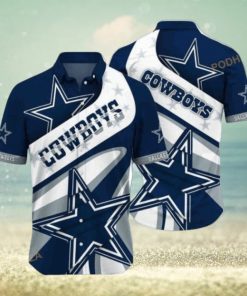 NFL Cowboys Hawaiian Shirt, Football Gift For Adults