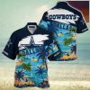 NFL Las Vegas Raiders Hawaiian Shirt Hibiscus Pattern Beach Gift For Him