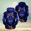 AFL West Coast Eagles Aboriginal Patterns Half Style Pullover Hoodie