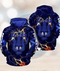 NFL Dallas Cowboys Custom Name One Nation Under God Pullover Hoodie Ver 7