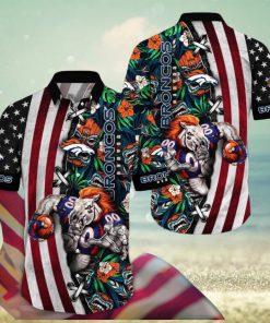 NFL Denver Broncos Hawaii Shirt Mascot Aloha Summer Shirt