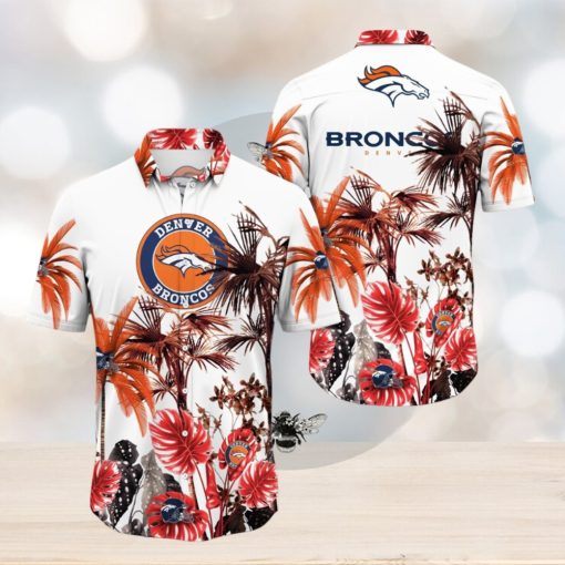 NFL Denver Broncos Hawaii Shirt Palm Tree Aloha Shirt For Fans