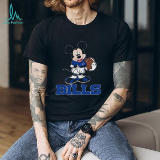 NFL Football Buffalo Bills Cheerful Mickey Mouse Shirt T Shirt