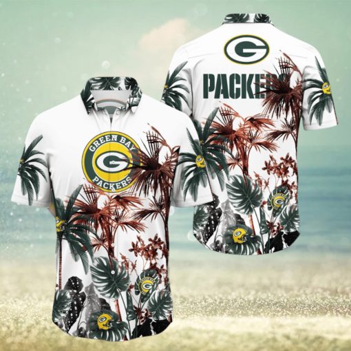 NFL Green Bay Packers Hawaii Shirt Palm Tree Aloha Shirt For Fans