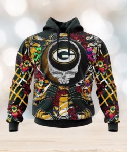 NFL Green Bay Packers Mix Grateful Dead, Personalized Name & Number Specialized Concepts Kits 3D Hoodie, hoodie, sweater, long sleeve and tank top NFL Green Bay Packers Mix Grateful Dead, Personalized Name & Number Specialized Concepts Kits 3D Hoodie